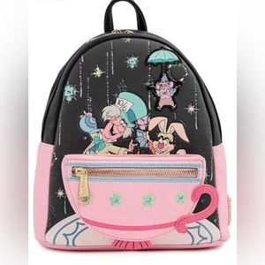 Loungefly backpack Alice in wonderland